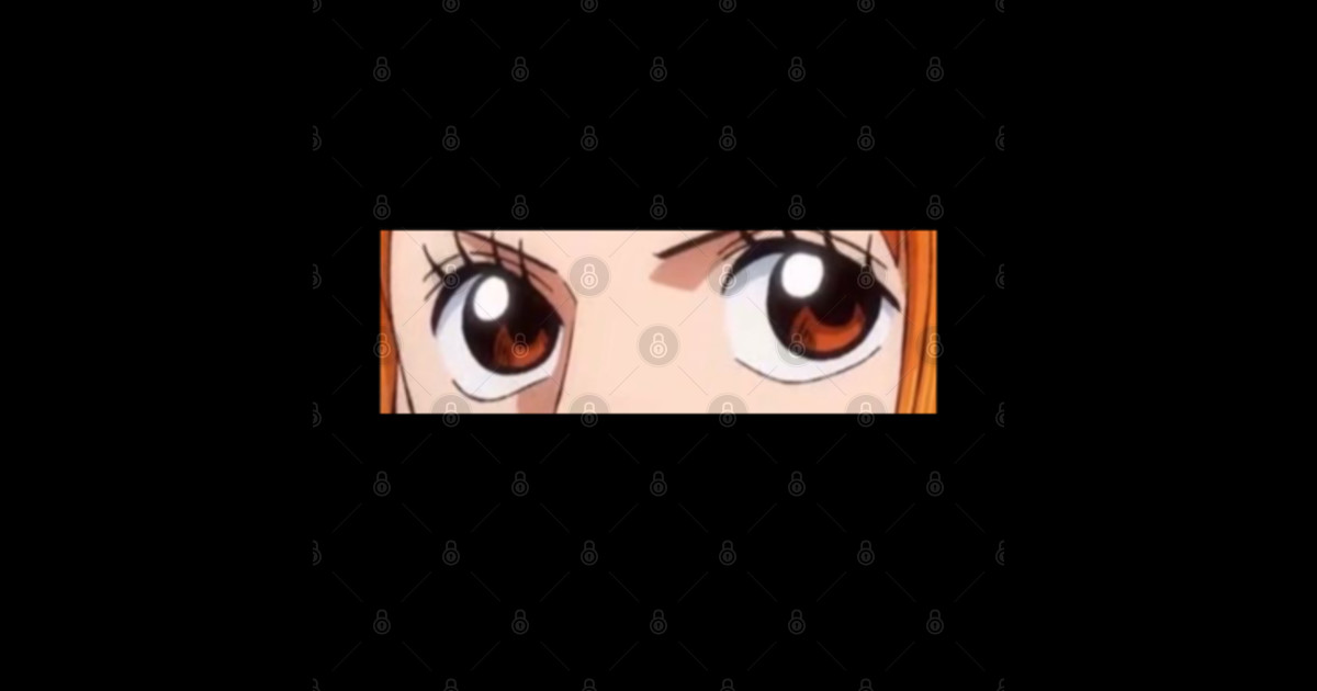 Nami eyes one piece One Piece TShirt TeePublic
