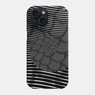 Black Mermaid Tail Scales Phone Case