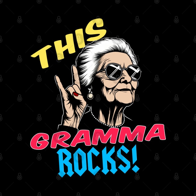 Cool Gramma Rocks! by MetalByte