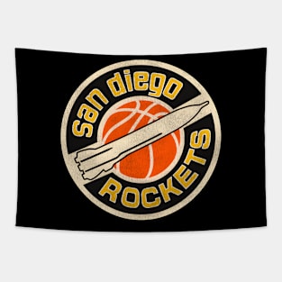 San Diego Rockets Basketball Team Tapestry