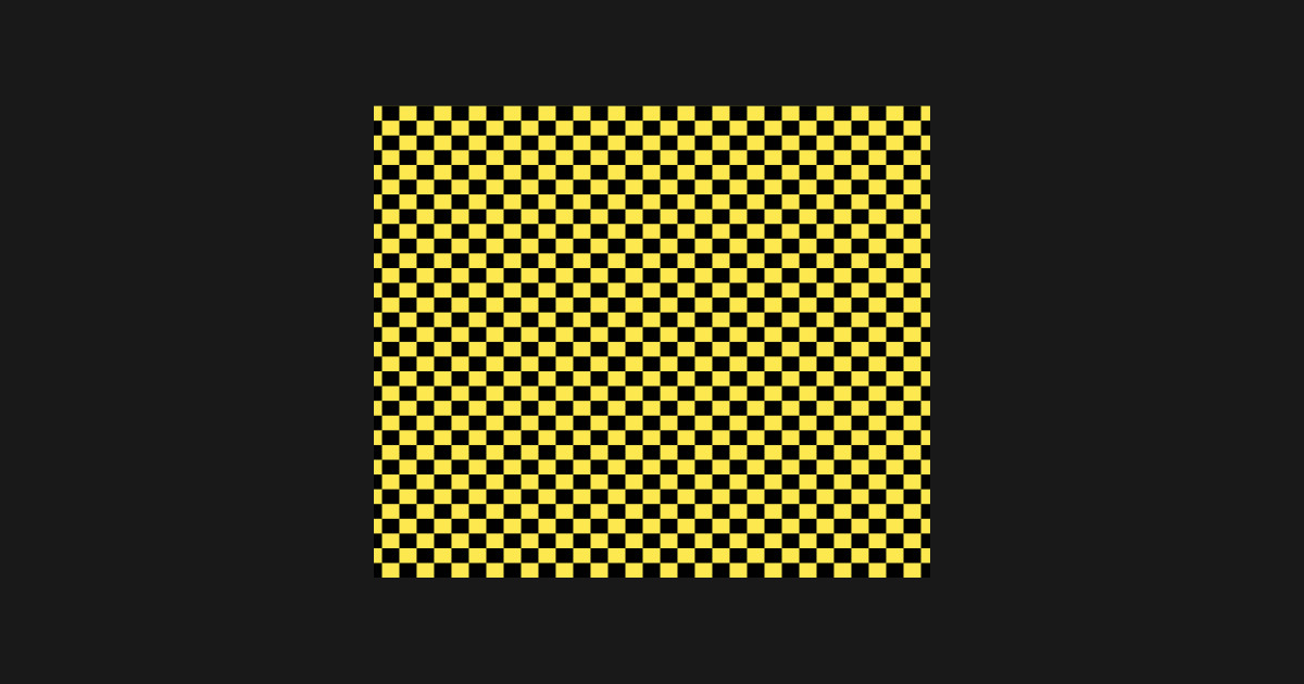 black and yellow checkered pants