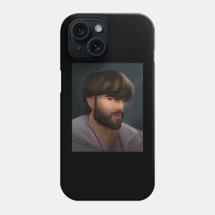 handome guy portrait Phone Case