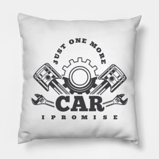 Just one more car i promise Pillow