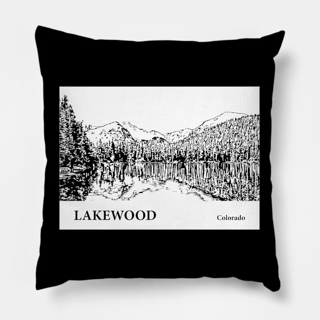 Lakewood - Colorado Pillow by Lakeric