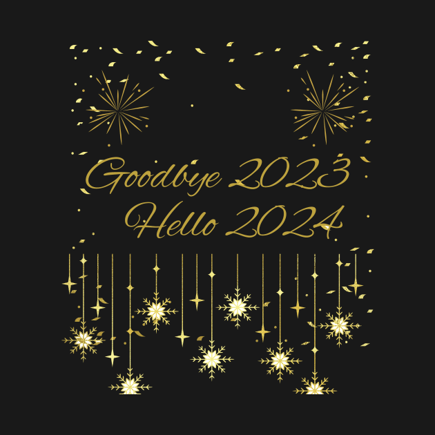 Goodbye 2023 Hello 2024 by houdasagna