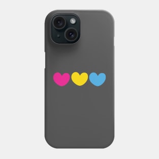 Pansexual pride flag Phone Case