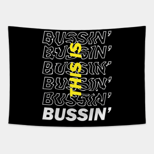 This is Bussin' - Neon Yellow Tapestry