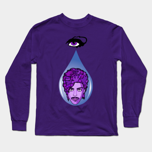 Prince The Almighty Purple One Purple Long Sleeve T Shirt