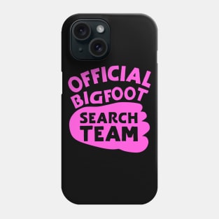 Official Bigfoot Search Team Phone Case