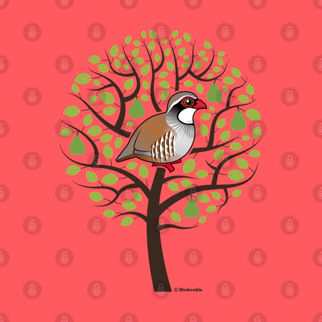 Birdorable Partridge in a Pear Tree by birdorable