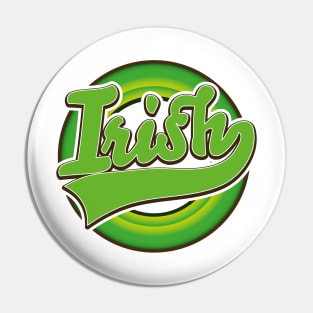 Irish logo Pin