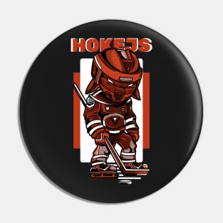 Hokejs Black Pin