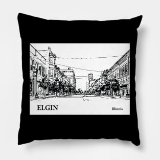 Elgin Illinois Pillow