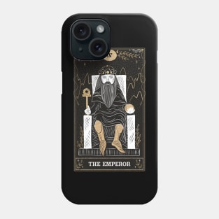 The Emperor Tarot Card Phone Case