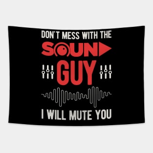 Funny Audio Engineer Gifts Tapestry