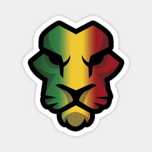 Rasta Lion Magnet