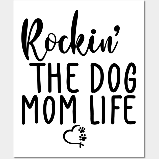 Rockin' The Dog Mom Social Worker Life Tshirt T-Shirt Rockin' The Dog Mom Social Worker Life Tshirt T-Shirt