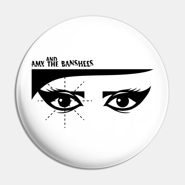 Amy and the Banshees Pin by Camelo