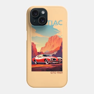 Timeless Thrills: The 1969 Pontiac GTO Tribute Design Phone Case