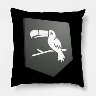 Toucan Banner Pillow
