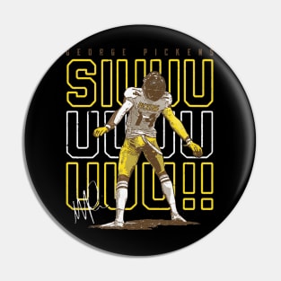 George Pickens Pittsburgh SIUUU Celebration Pin