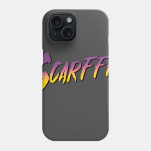 Scarfff - Retro Street Fighter Lettering by Mo J. Lozano Phone Case