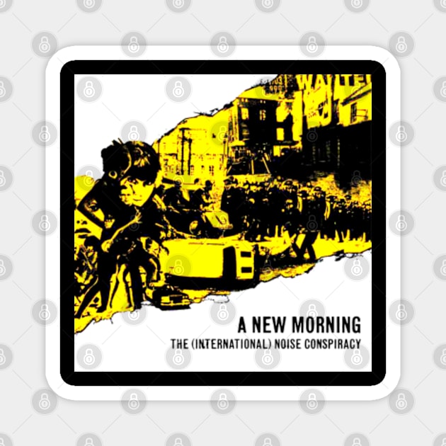 A New Morning, Changing Weather Punk Indie Throwback 2001 Magnet by AlternativeRewind