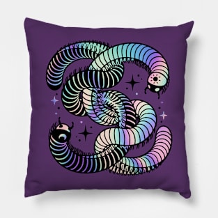 Duality Millipedes - Rainbow Pillow