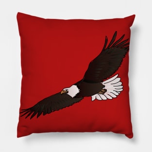 Eagle flying Pillow