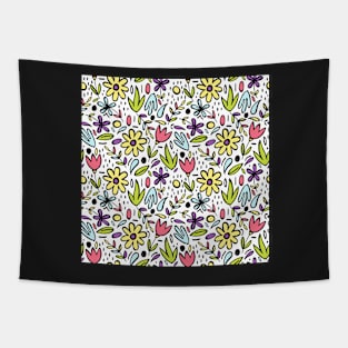 Yellow Flowers Tapestry