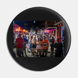 Friday Night On Bourbon Street Pin