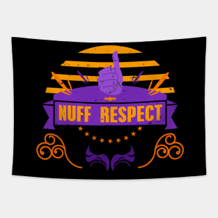 NUFF RESPECT THUMBS UP RC06 Tapestry