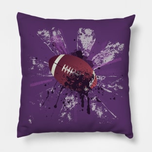 Grunge Rugby design Pillow