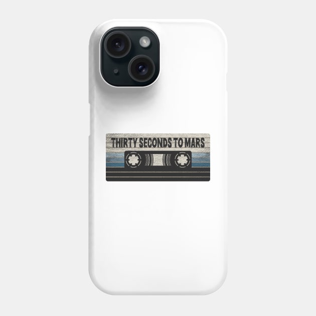 Thirty Seconds To Mars Mix Tape Phone Case by getinsideart