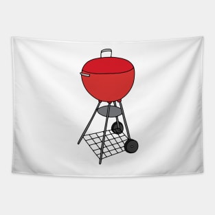 BBQ Outdoor Grill Tapestry