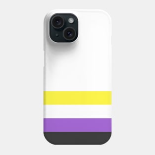 Nonbinary Pride Flag Phone Case