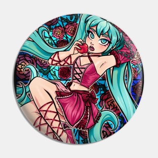 Vintage Dress Miku Pin