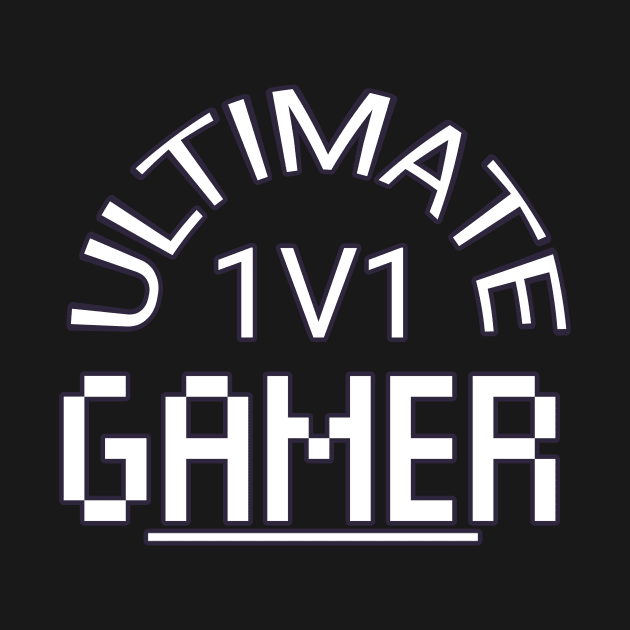 Ultimate 1v1 Gamer - Pixel Art - Video Game Lover by MaystarUniverse