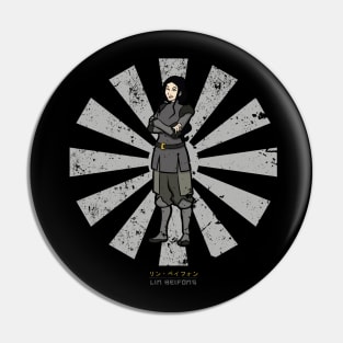 Lin Beifong Retero Japanese Avatar Pin