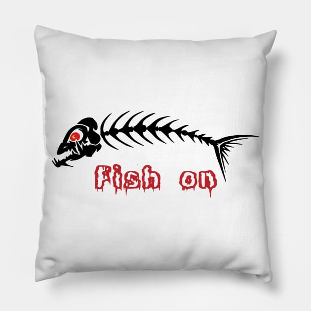 Fish on Pillow by Fisherbum