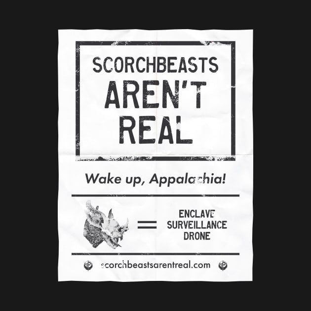 Scorchbeasts Aren't Real (Flyer) by JMDCO