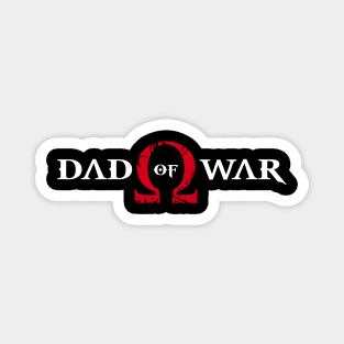 Dad of War Magnet