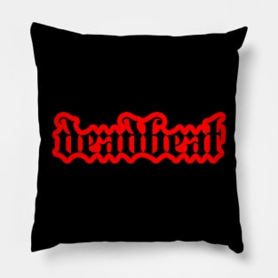 deadbeat design 2 Pillow