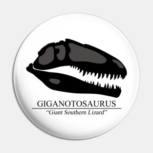 Giganotosaurus Skull Pin