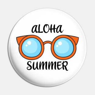 Aloha summer hello summer Pin