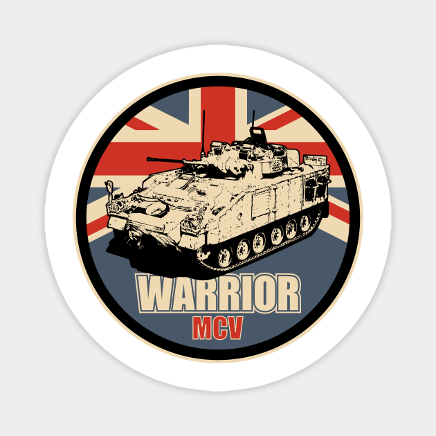 Warrior MCV Magnet by Firemission45