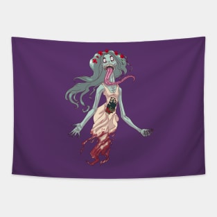 Wraith Ghost Woman MONSTER GIRLS Series I Tapestry