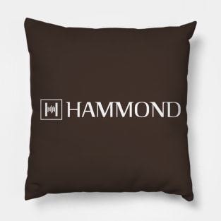 Hammond Organs (White Lettering) Pillow