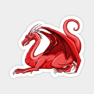 Red Dragon Magnet