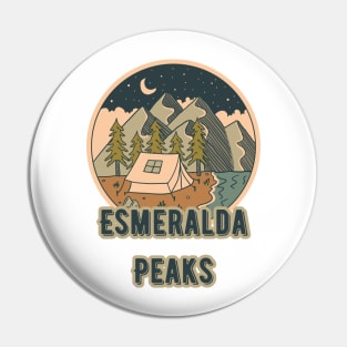 Esmeralda Peaks Pin